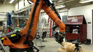 UM_TCAUP_KUKA Robot Carving Test Log!