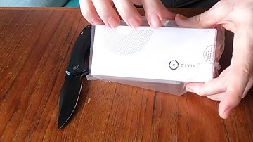 A new knife unboxing - A Civivi Elementum.