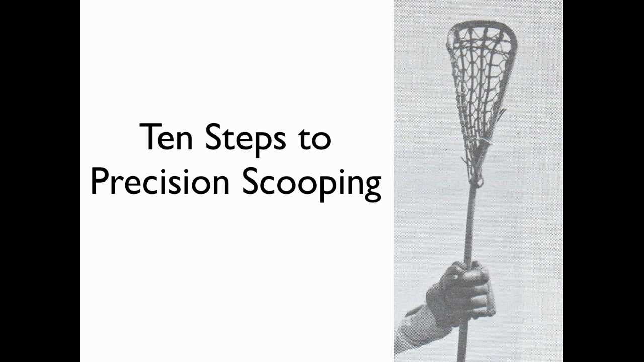 Lacrosse Precision Scooping YouTube YouTube