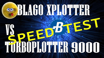 CPU SPEED TEST!! Blago XPlotter vs. TurboPlotter 9000
