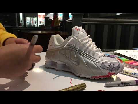 Kate is trashing new Nike Shox - halloween special