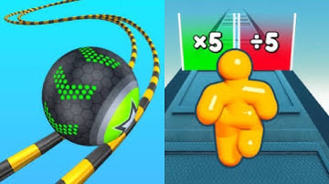 Going Balls vs Tall Man Run - All Level Gameplay Android,iOS - NEW APK UPDATE GAMEPLAY