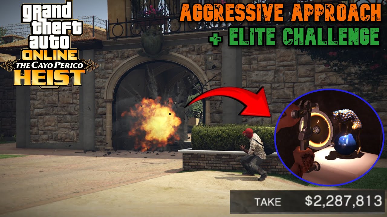Cayo Perico Heist | Agressive Approach (Panther statue 2026) GTA Online