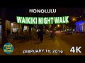 Waikiki Night Walk 2/16/2019