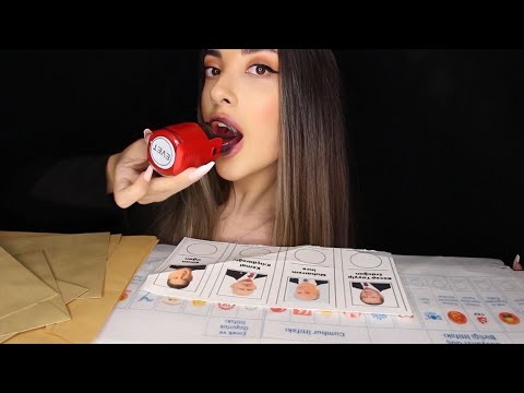 OY PUSULASI VE MÜHRÜNÜ YEDİM!! FAKE* 2023 SEÇİM TÜRKÇE ASMR MUKBANG