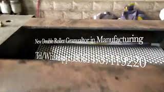 New Double Roller Granulator in Manufacturing