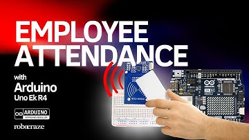 RFID Employee Attendance System with Web Server using Arduino #robocraze #arduino #rfid #iotprojects