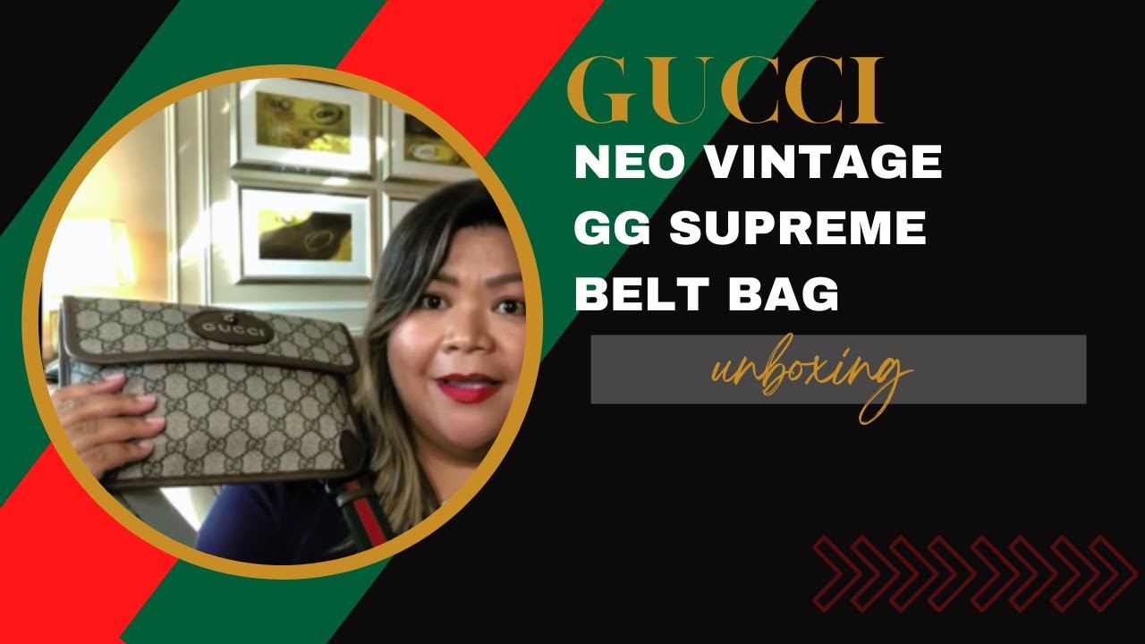 Neo Vintage GG Supreme belt bag