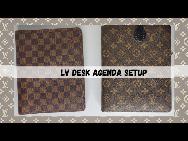 UPDATE ON LOUIS VUITTON DESK AGENDA SETUP + FAVORITE WRITING TOOLS 