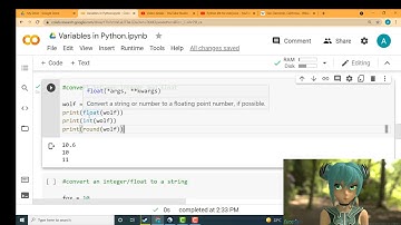 6.  Data Type Conversation (Integer and Float) in Python | float(), int(), round()