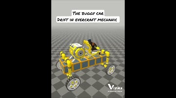 the buggy car drifted in evercraft mechanic #shorts