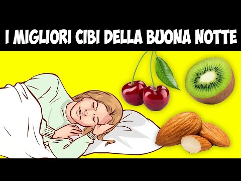 Video: 6 Cibi Da Mangiare Prima Di Andare A Letto