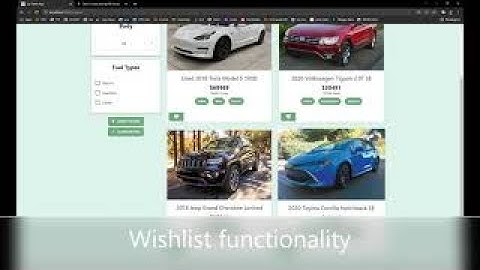 WPL CS6314, Project Demo, Car Bazaar | Using MongoDB, ExpressJS, NodeJs, ReactJS