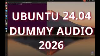 Ubuntu Fix Dummy Output | No Audio Sound Issue Fix 24.04 Solutions