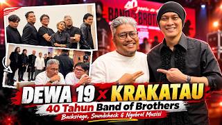 Behind the Scenes of Dewa 19 x Krakatau 40 Years: Soundcheck, Chatting & Jamming