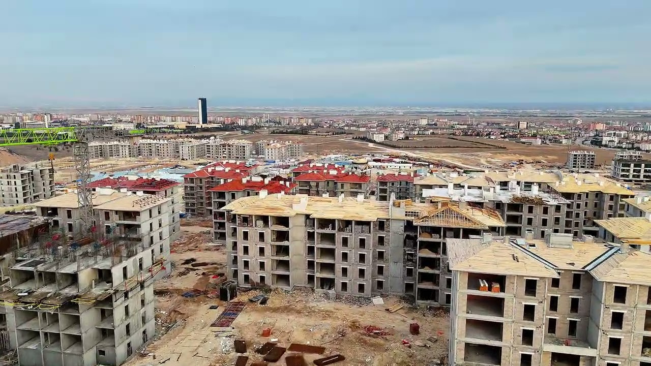 Ardicli TOKİ konutları, 250 bin sosyal konut projesi, 1,2.3 etaplar 