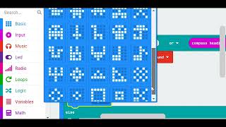 Lession8 Digital Compass  - code - Learn Microbit with RainbowOrcakids​Family​