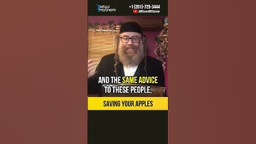 Solution to losing hope 💡 Saving your apples #shorts #torah