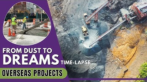 Dawn to Dusk of Construction: Time-lapse - Multiple Projects