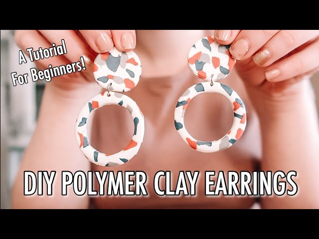 How to Make Polymer Clay Earrings • Maria Louise Design