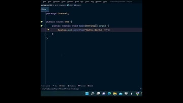 Program to print "Hello World !!" in java | #Java