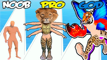 NOOB vs PRO vs HACKER in Merge Animals 3D