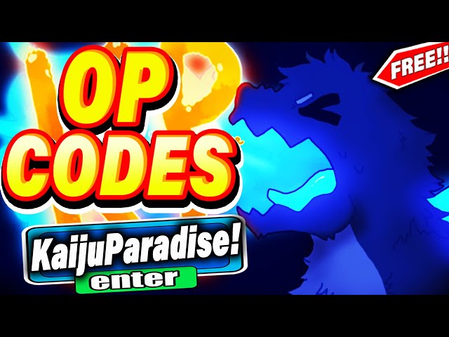 ALL *NEW* SECRET CODES IN ROBLOX KAIJU PARADISE (kaiju paradise codes new  secret) 