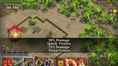 DomiNations 1.1 campaign battle