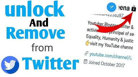 How remove private account symbol from your twitter account. || remove protect tweets symbol hindi