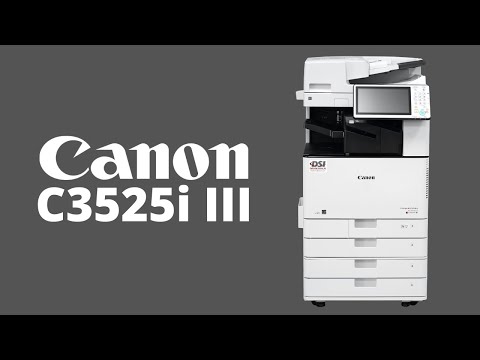 Canon imageRUNNER ADVANCE  C3525i III Overview