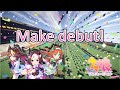 【Minecraft】音ブロックで「 Make debut! 」【ウマ娘】