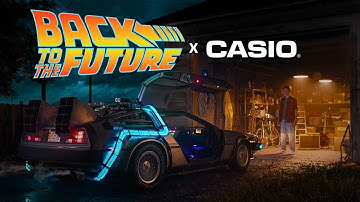 CASIO x BACK TO THE FUTURE
