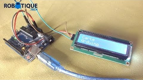 Display text on the I2C LCD 1602A display with Arduino