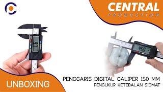 Penggaris Digital Caliper 150 Mm Alat Ukur Diameter Pengukur Ketebalan Sigmat Digital Jangka Sorong