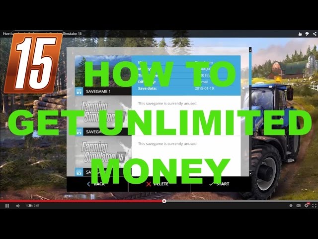 Farming Simulator 15 Guide: How to make unlimited easy money