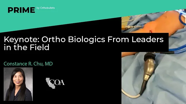 Keynote: Ortho Biologics From Leaders in the Field...