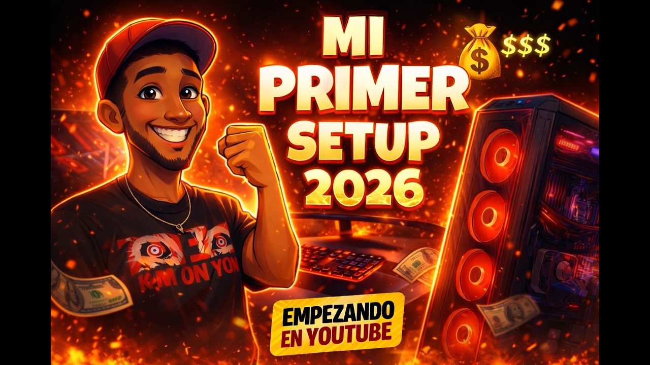 Este es el Setup con el que Empiezo en YouTube🔥| 2026😱 - YouTube