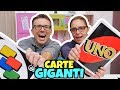 Giant UNO CHALLENGE: sfida con le CARTE GIGANTI