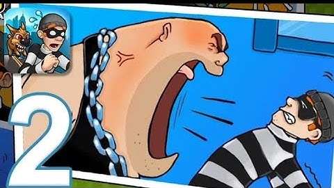 Robbery Bob - Gameplay Walkthrough Part 2 - Chapter 2: Downtown (ios, android)