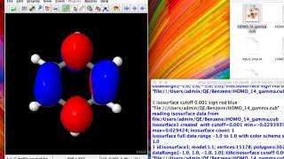 Plotting MOLECULAR ORBITALS in .CUB format using JMOL [TUTORIAL] screenshot 1