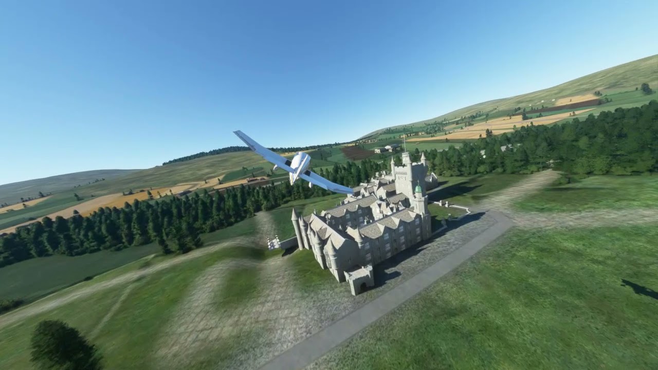 Msfs2020 Edimbourg Ecosse  Etape 2
