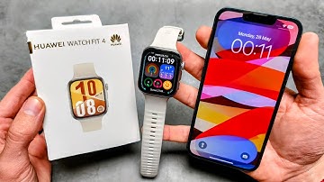 Huawei Watch Fit 4 / Pro - NEGATIVES & Limitations If Using with iPhone iOS
