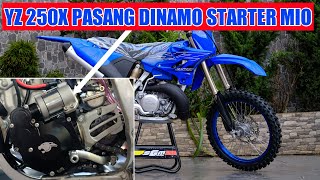 YAMAHA YZ 250x 2-STROKE ELECTRIC START is the first in Indonesia