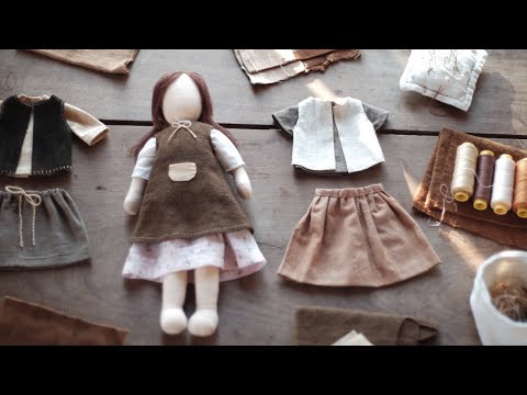 AUTUMN (Free Patterns) Doll's Shirts & Skirts | DinLife