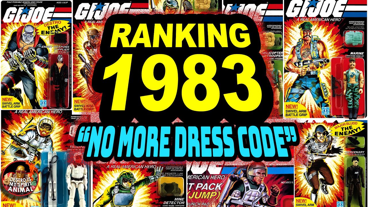 Рейтинг года «без дресс-кода» в истории GI Joe — 1983
