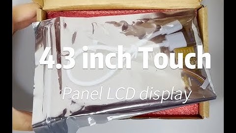 4.3 inch Touch Panel LCD display esp32 lcd board 480*272 Resolution RGB Interface with esp32-s3