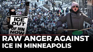Anti-ICE Protest LIVE: Thousands SHUT DOWN Minneapolis Against Trump's ICE Occupation | Minnesota
