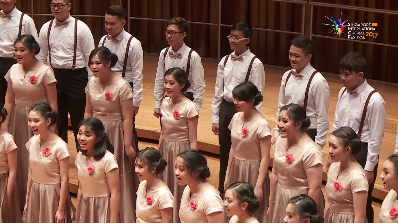 Twa Tanbou (Sydney Guillaume) - St Louis High School Choir Indonesia