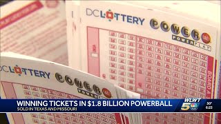 Two $1 million Powerball tickets sold in Ohio