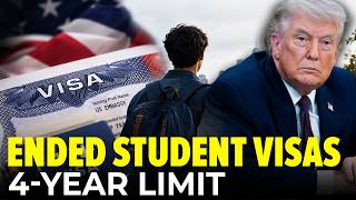 US Student Visa Rule Change 2026:  4-Year Limit for F-1 & J-1 Visas | US Visa Update